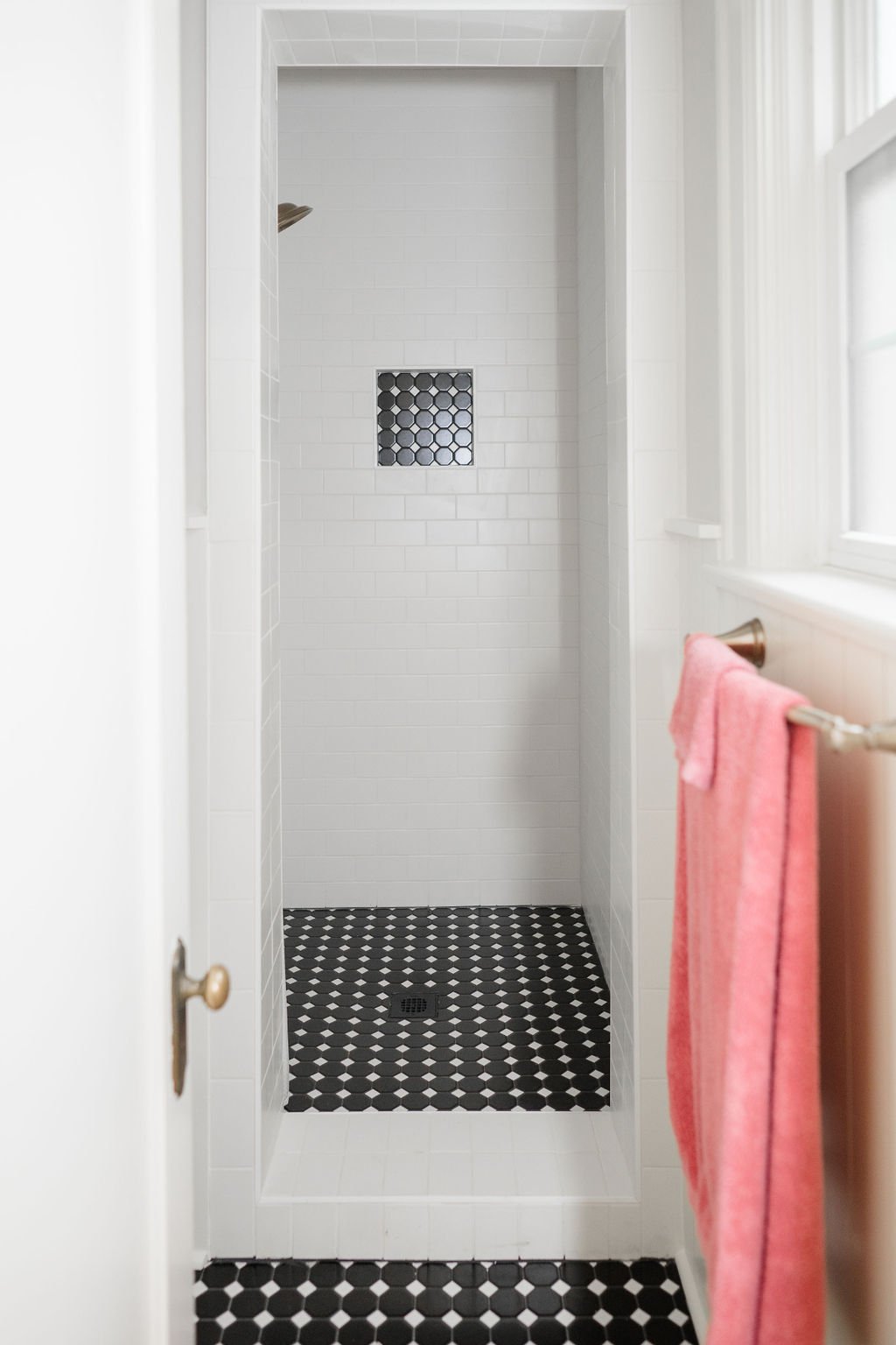 Wichita Falls Bathroom with black tile