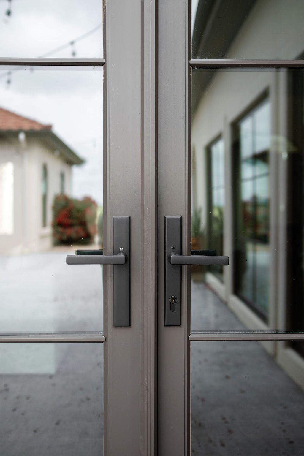 Wichita Falls Exterior Glass Doors with Modern Handles