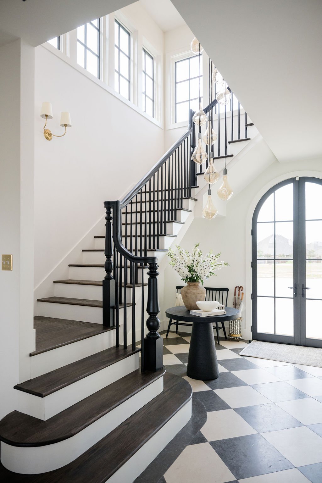Wichita Falls Foyer with Staircase