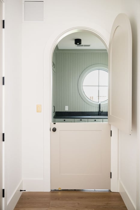 View into the Laundry Room