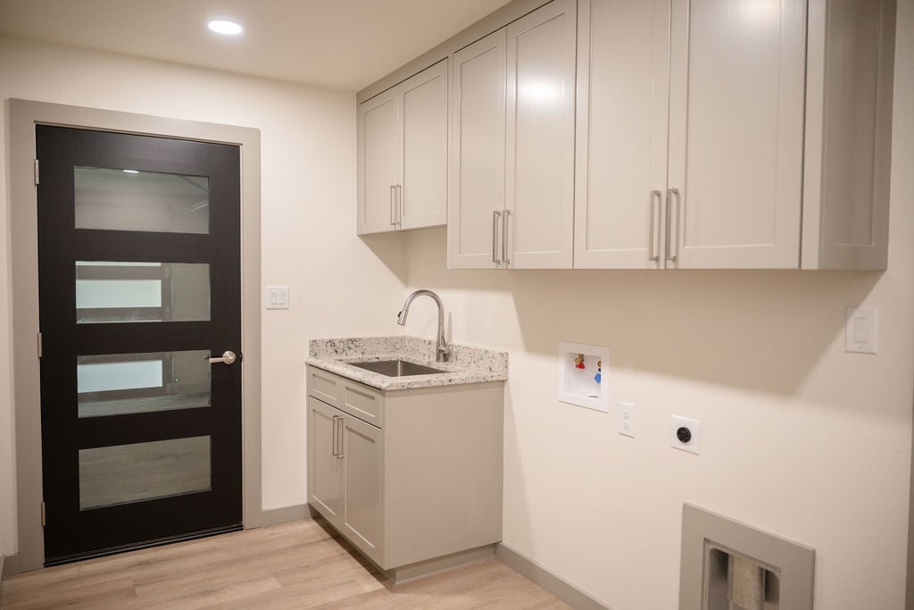 Wichita Falls Updated Neutral Laundry Room